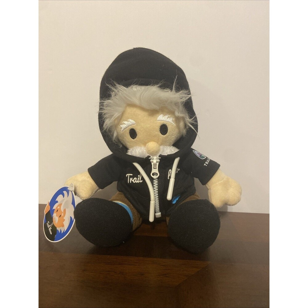 Salesforce Albert Einstein 9” Plush Trailblazer Resident Genius NWT Zip Hoodie